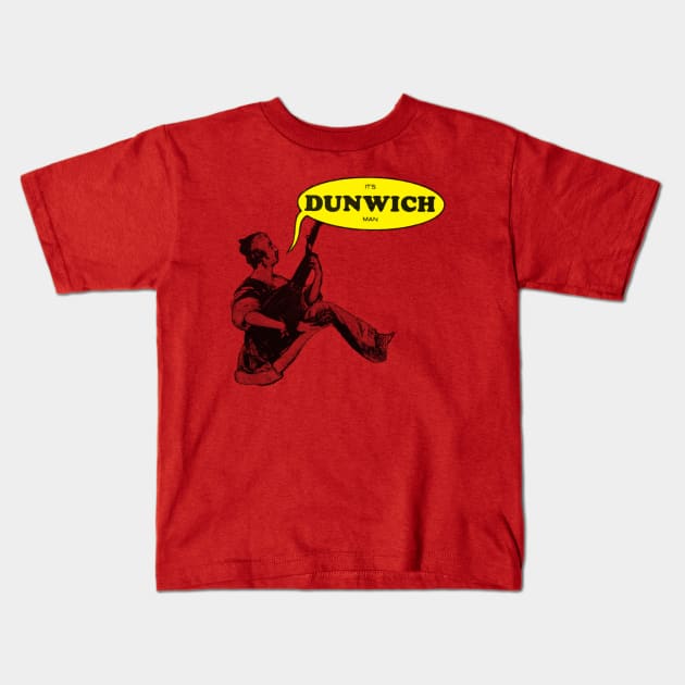 Dunwich Records Kids T-Shirt by MindsparkCreative